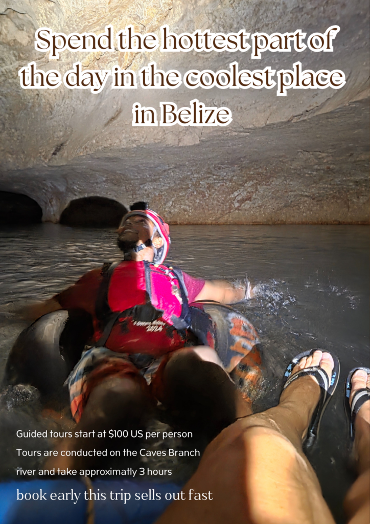 Cave Tubing through Maya Cave Belize